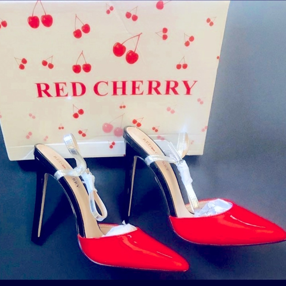 Red Cherry Heels